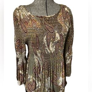 Floral & Ivy Top, Medium